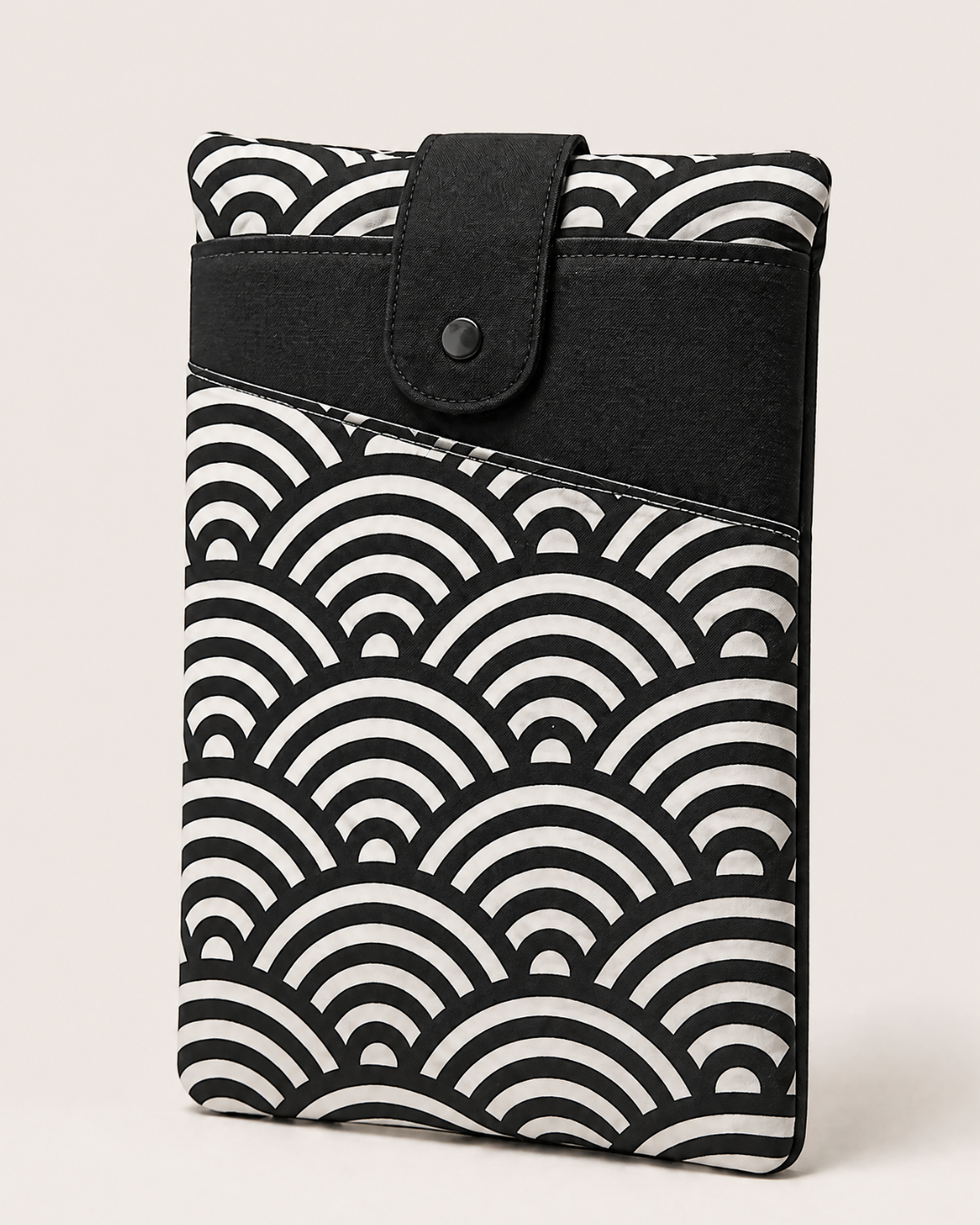 Two-Pocket Black Book and Kindle Sleeve