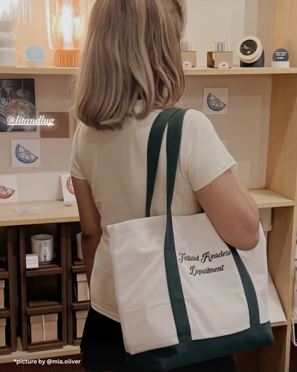 Tortured Readers Department Boat Tote