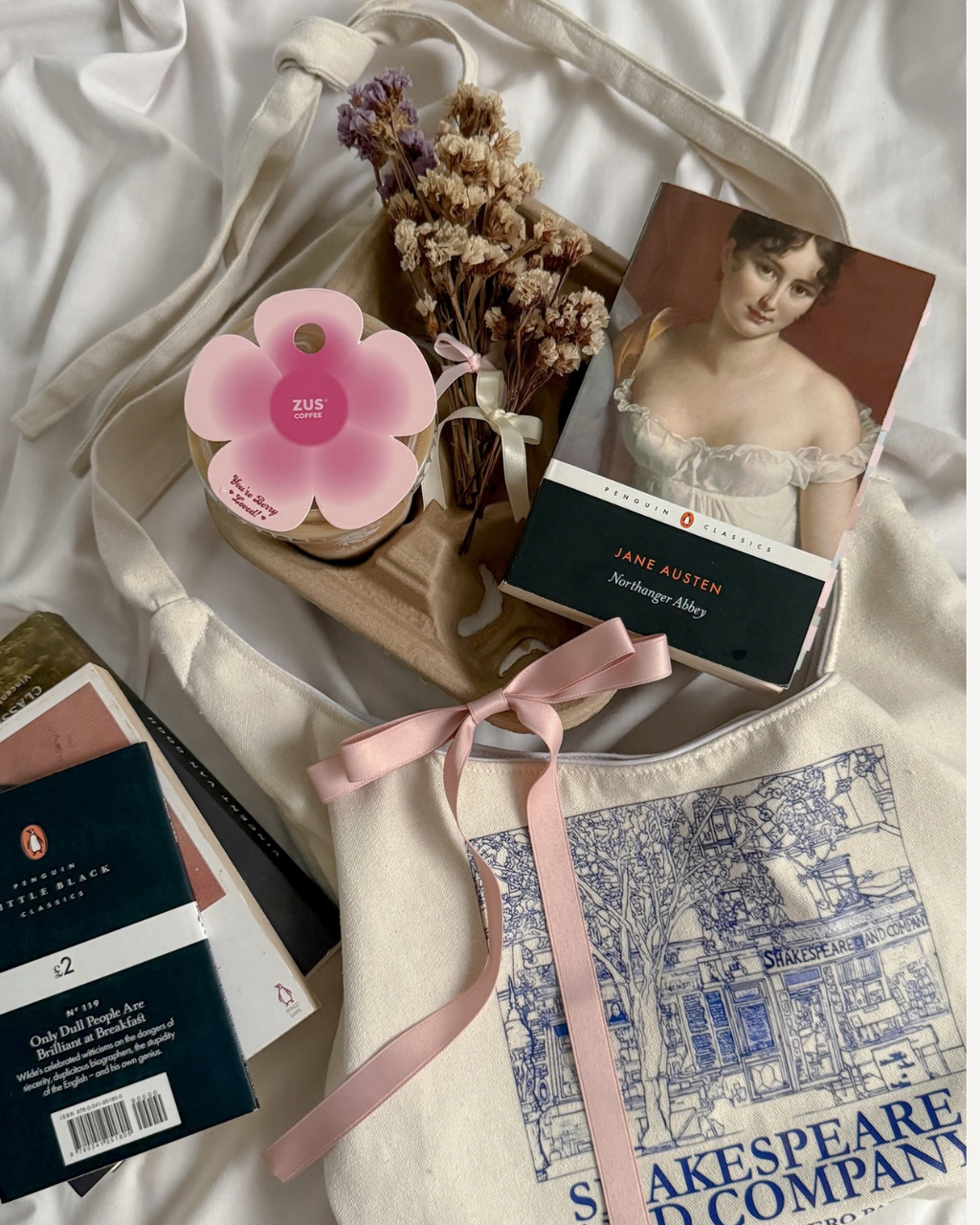 Shakespeare and Company Crossbody Bag