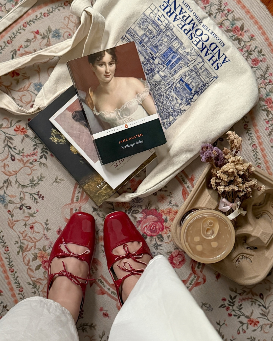 Shakespeare and Company Crossbody Bag