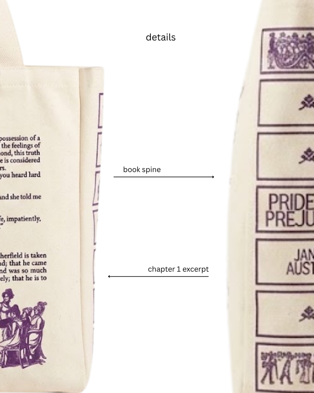 Pride and Prejudice Tote Bag