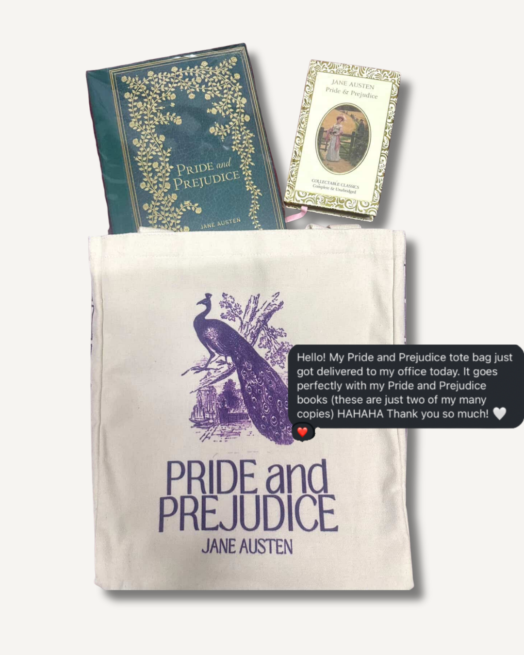 Pride and Prejudice Tote Bag